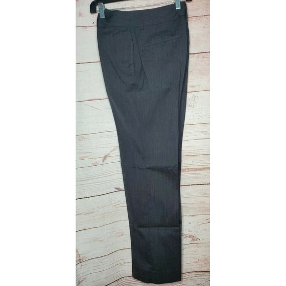 Doc & Amelia By Cintas Charcoal Gray Wool Polyester 4 Regular Women Dress Pants - Picture 3 of 12